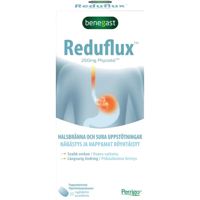 Reduflux Pepparmint Tuggtabletter 20-pack