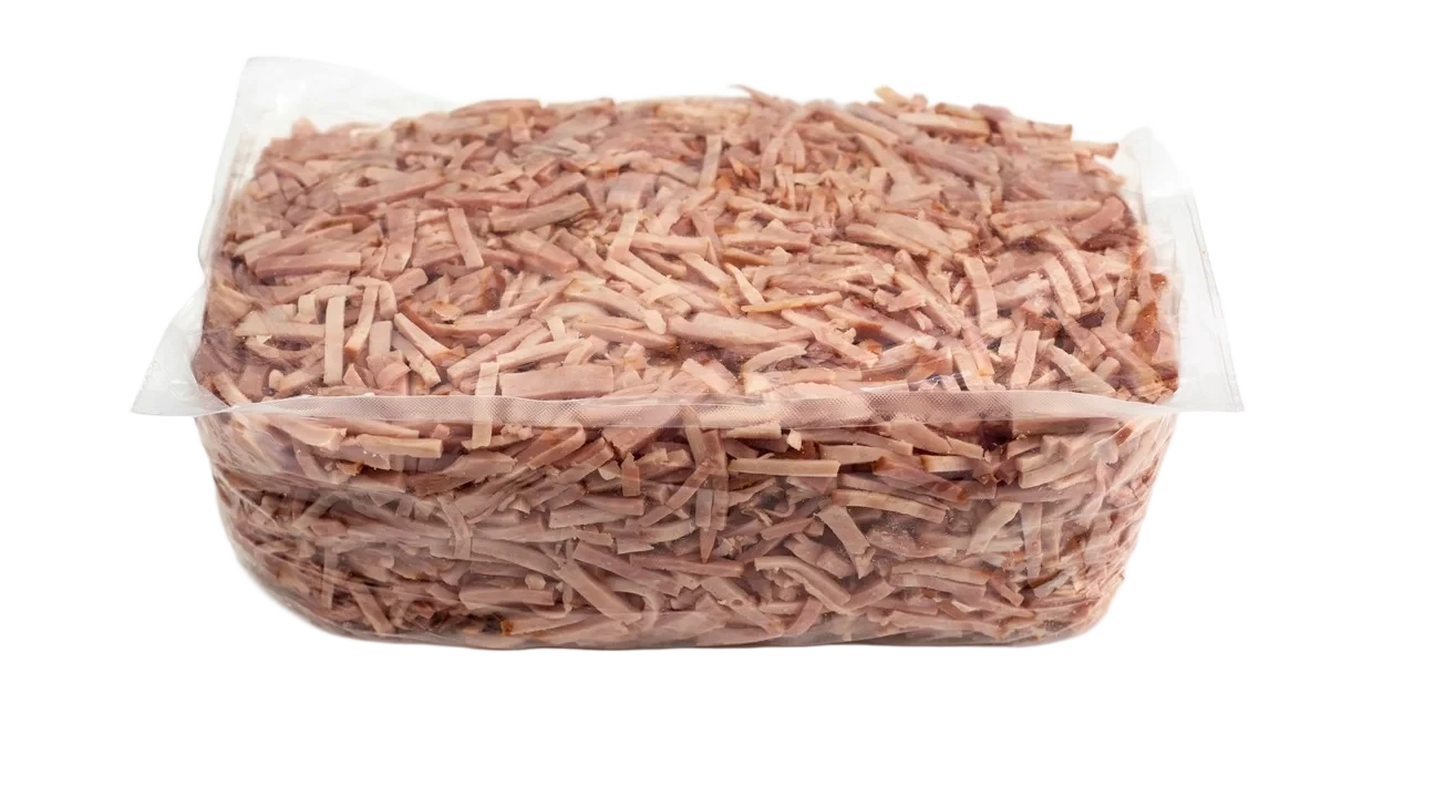 Kokt skinka strimlad