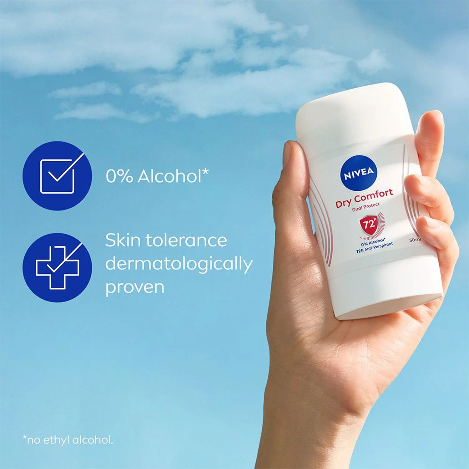 NIVEA Antiperspirant Deodorant Dry Comfort