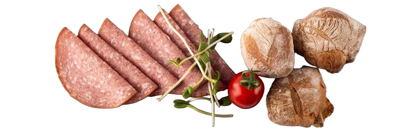 Hushållsmedwurst skivad