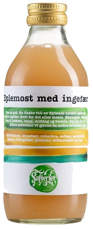 Safteriet Eplemost med Ingefær 0.25 l