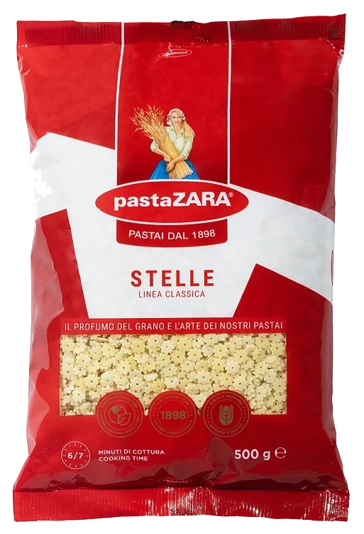 Stelle 500g Pasta Zara
