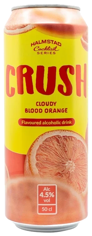 Halmstad Crush Cloudy Blood Orange 50cl 4.5%