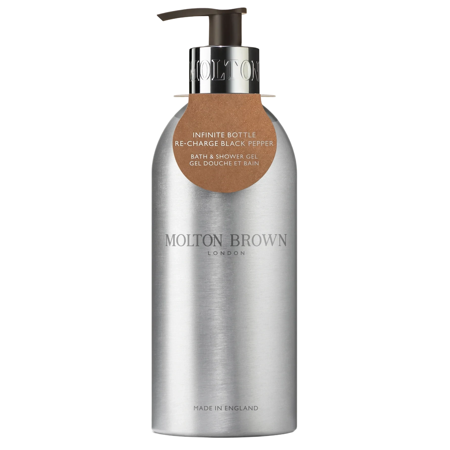 Molton Brown Infinite Bottle Re-charge Black Pepper Bath & Shower Gel