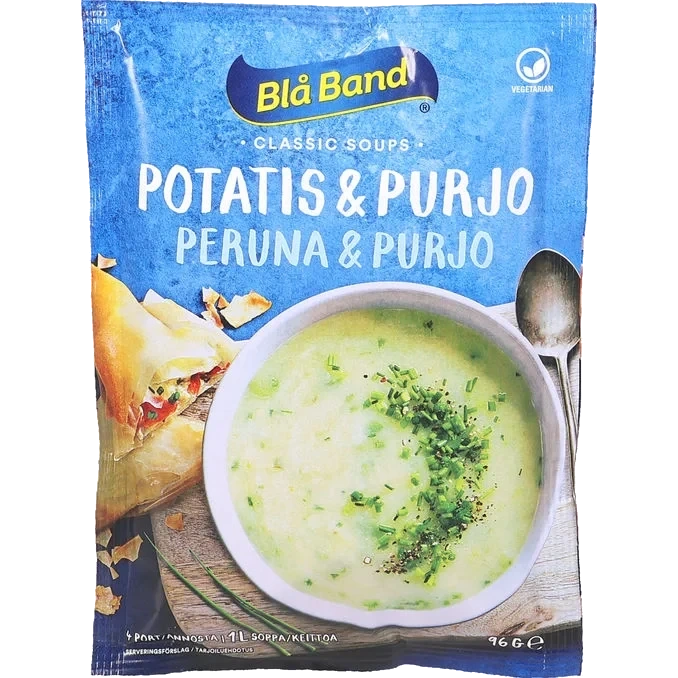 Potatis & Purjolökssoppa