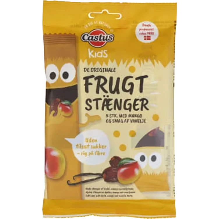Fruktstang Mango&Vanilje 100g Castus