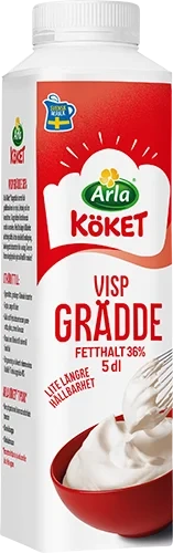 Vispgrädde 36%