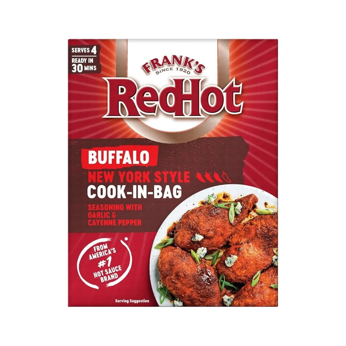 Frank's Buffalo New York Style Cook In Bag 25 g