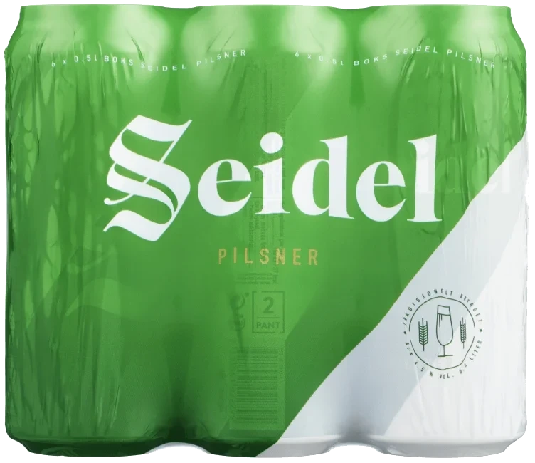 Seidel Pils 0,5lx6 boks