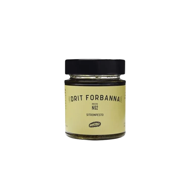 Pesto No2 Sitron 135g Drit Forbanna