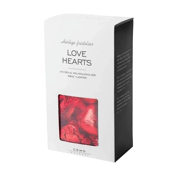 Love Hearts - Mørk Sjokolade