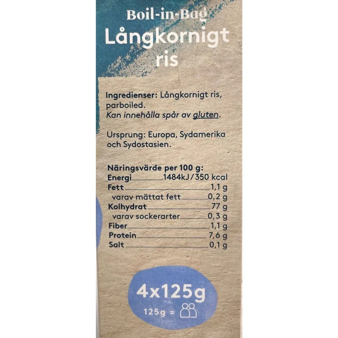 Zeinas Boil-in-Bag Långkornigt Ris