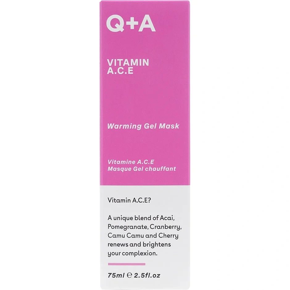 Q+A Vitamin A.C.E Warming Gel Mask