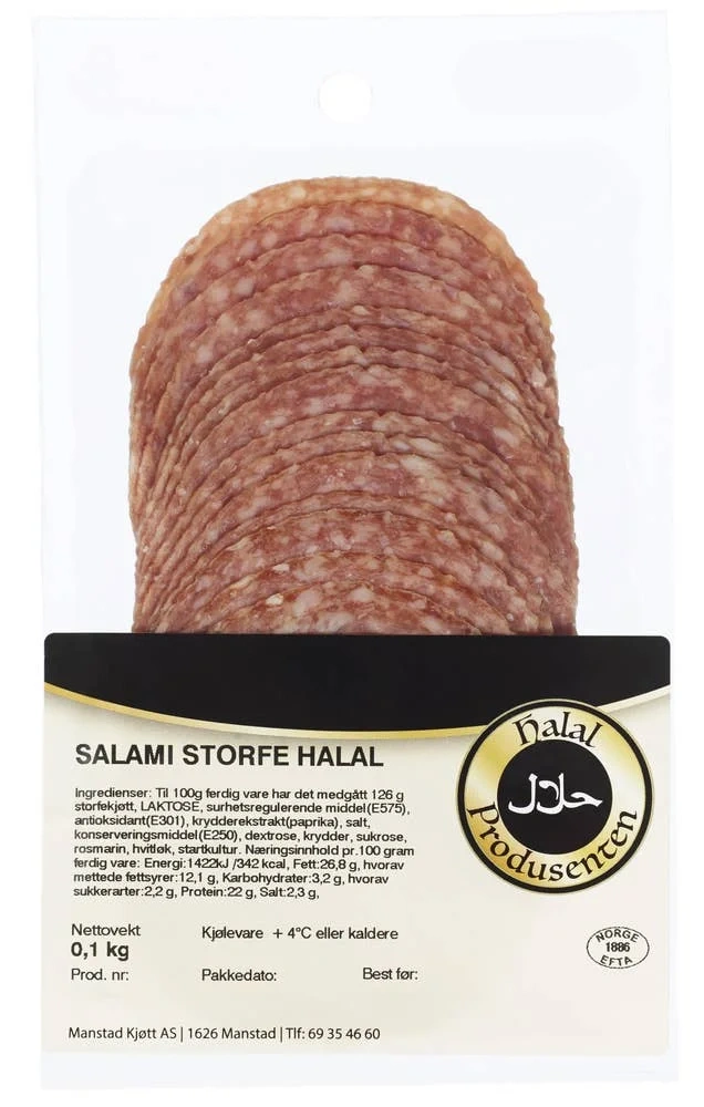Åkeberg Skoglunn Salami Skivet