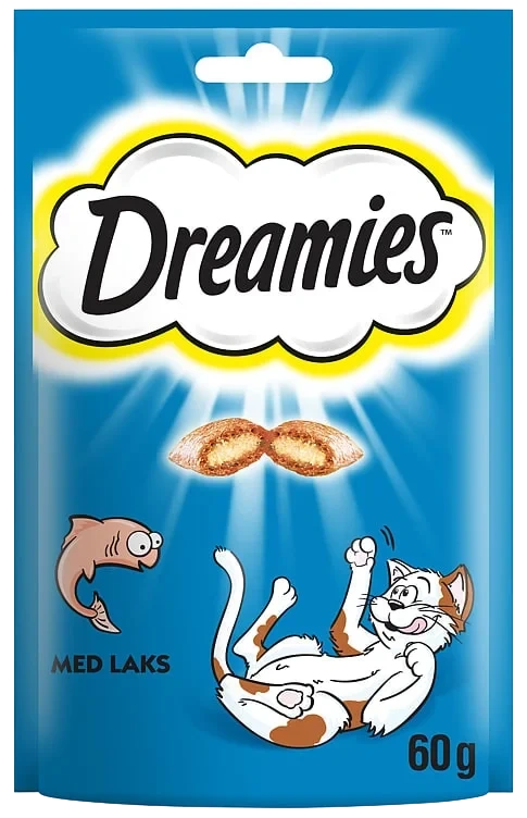 Dreamies Laks Kattesnacks 60g