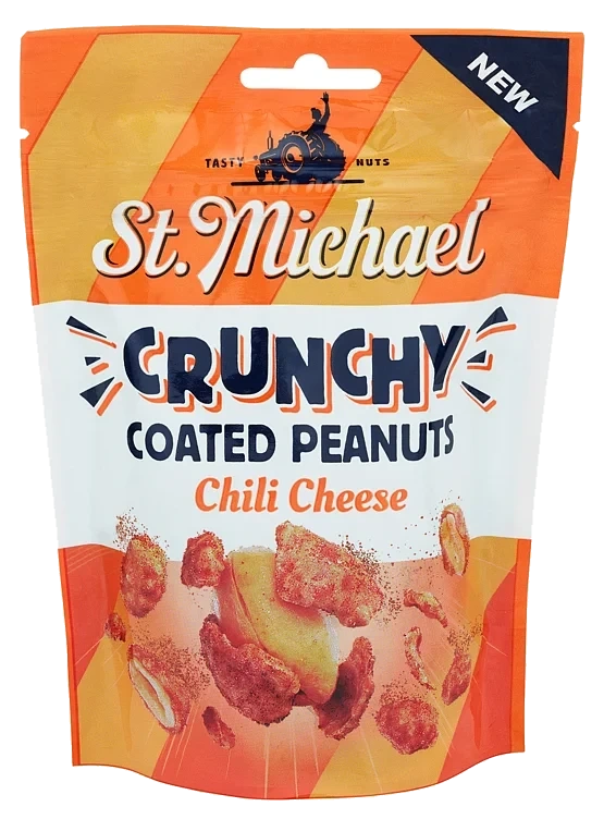 Crunchy coated peanuts chili cheese  100g