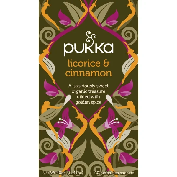Pukka Licorice Cinnamon 20pos
