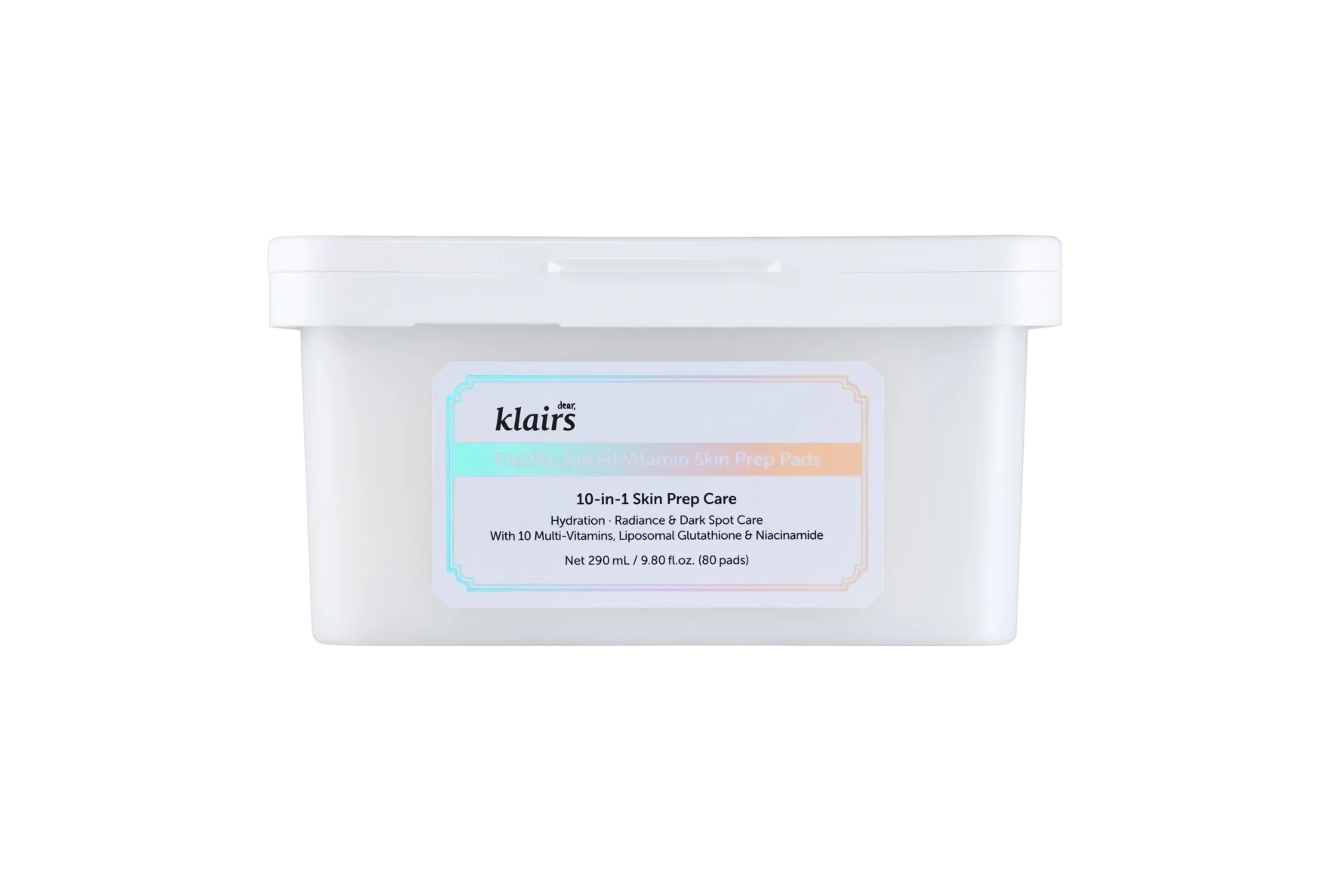 KLAIRS Freshly Juiced Vitamin Mask Cleansing Toner 80 pads