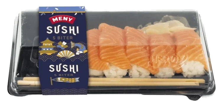 Sushi Nigiri 5 Biter Meny