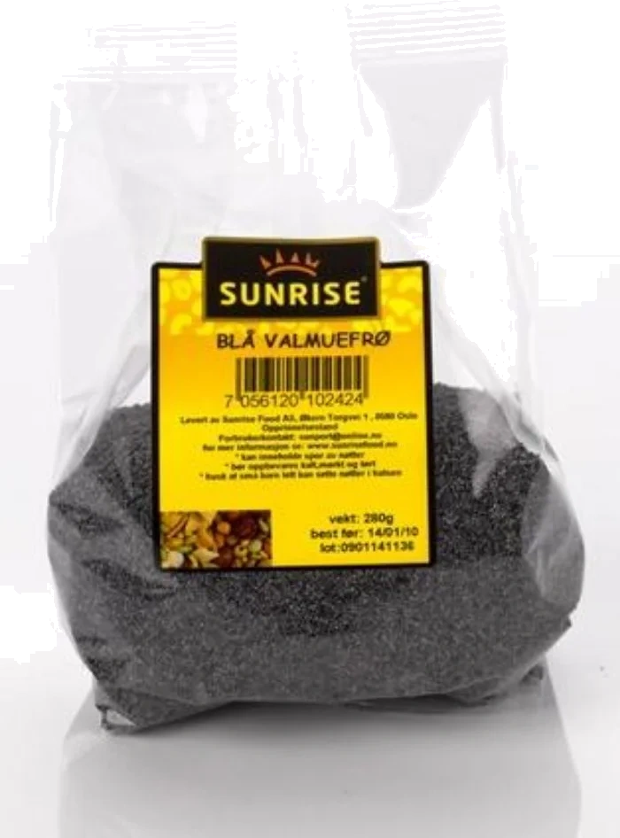 Sunrise Blå Valmuefrø 210g