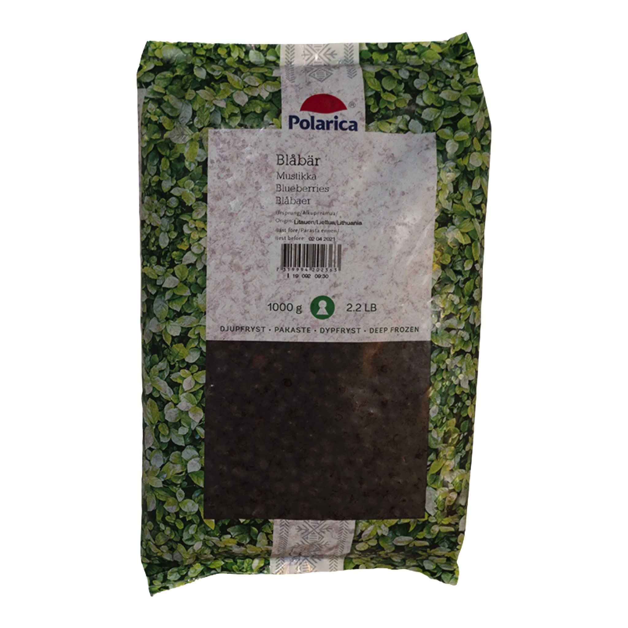 Blåbär 5x1kg