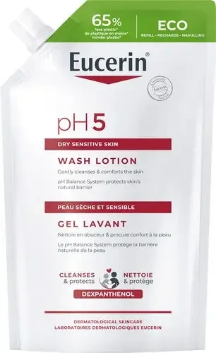 Eucerin pH5 Washlotion Refill parfymert 400 ml