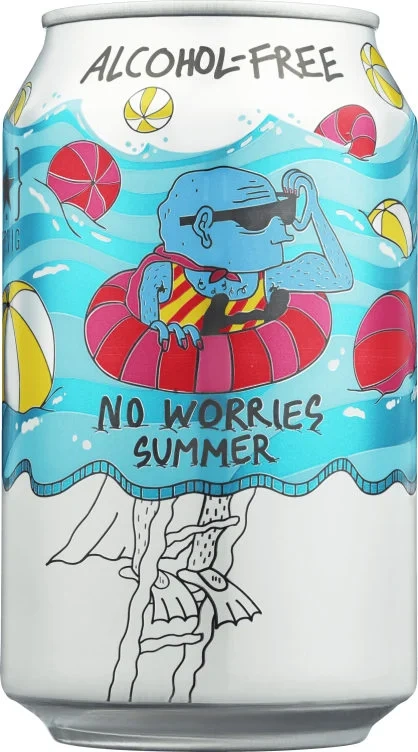No Worries Summer 0,33l boks Lervig