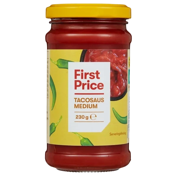 Taco Saus Medium 230g First Price