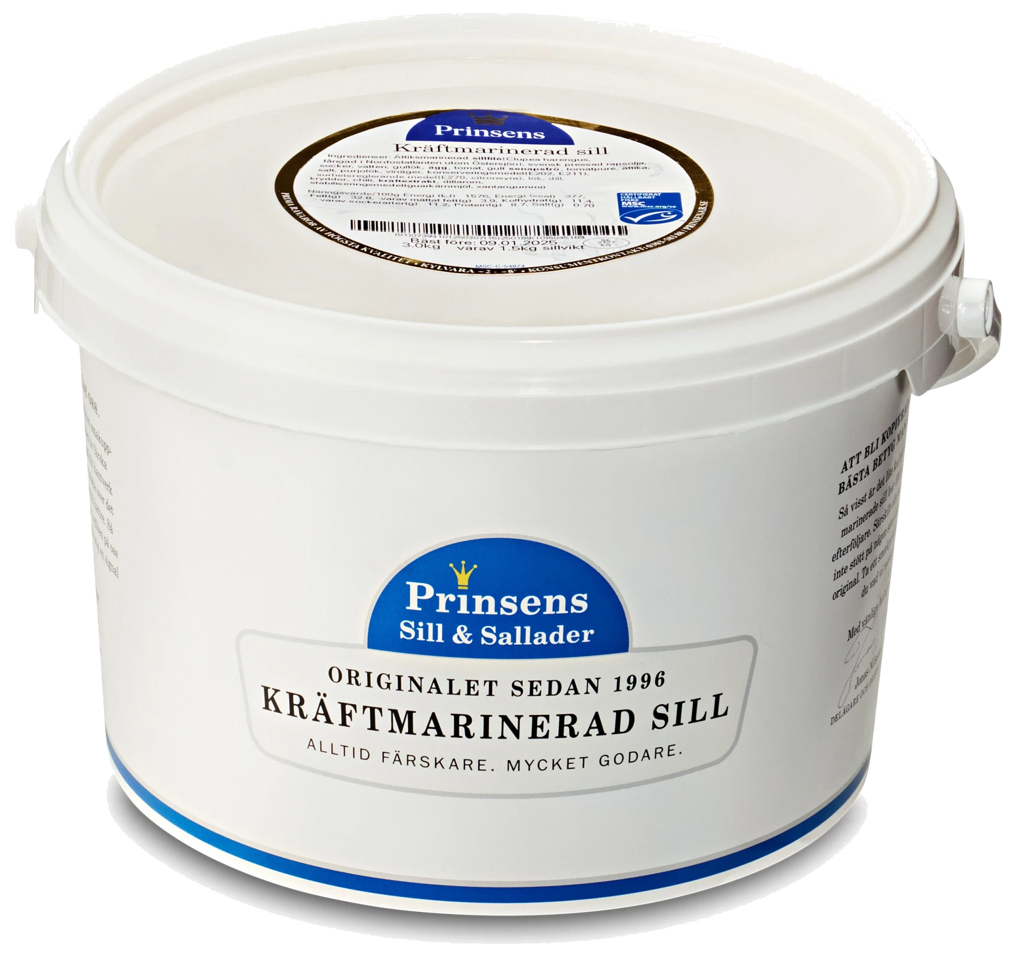 Kräftmarinerad Sill MSC