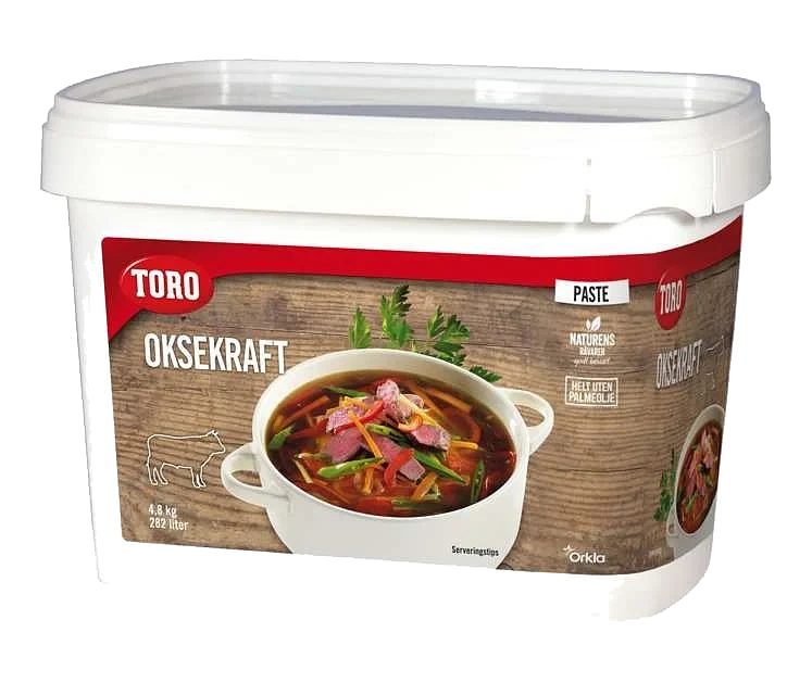 Oksekraft pastøs 282l     4,8kg