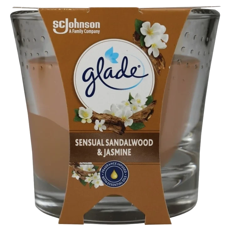 Glade Duftlys Sandalwood&Jasmine 112g