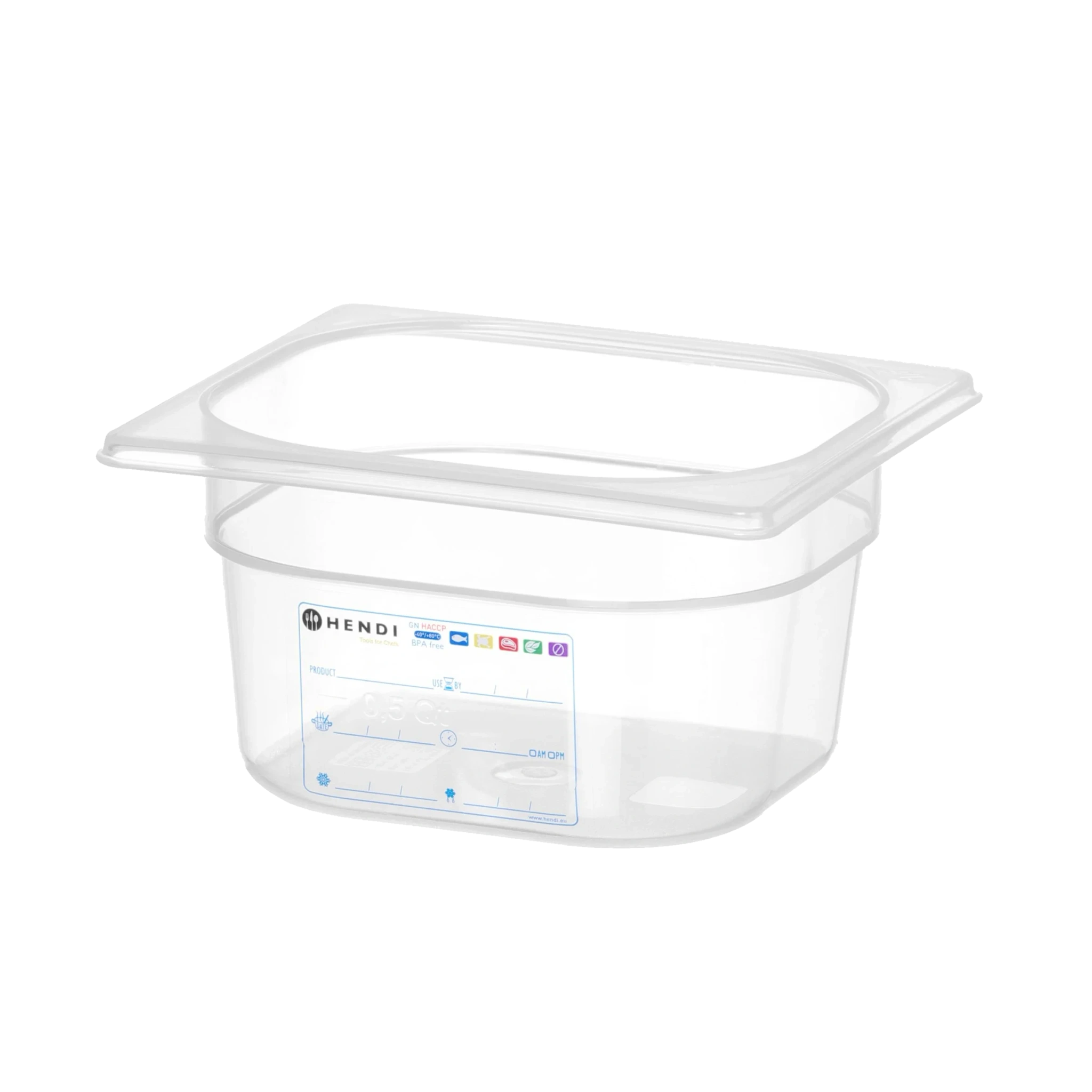 Behållare GN 1/6 HACCP