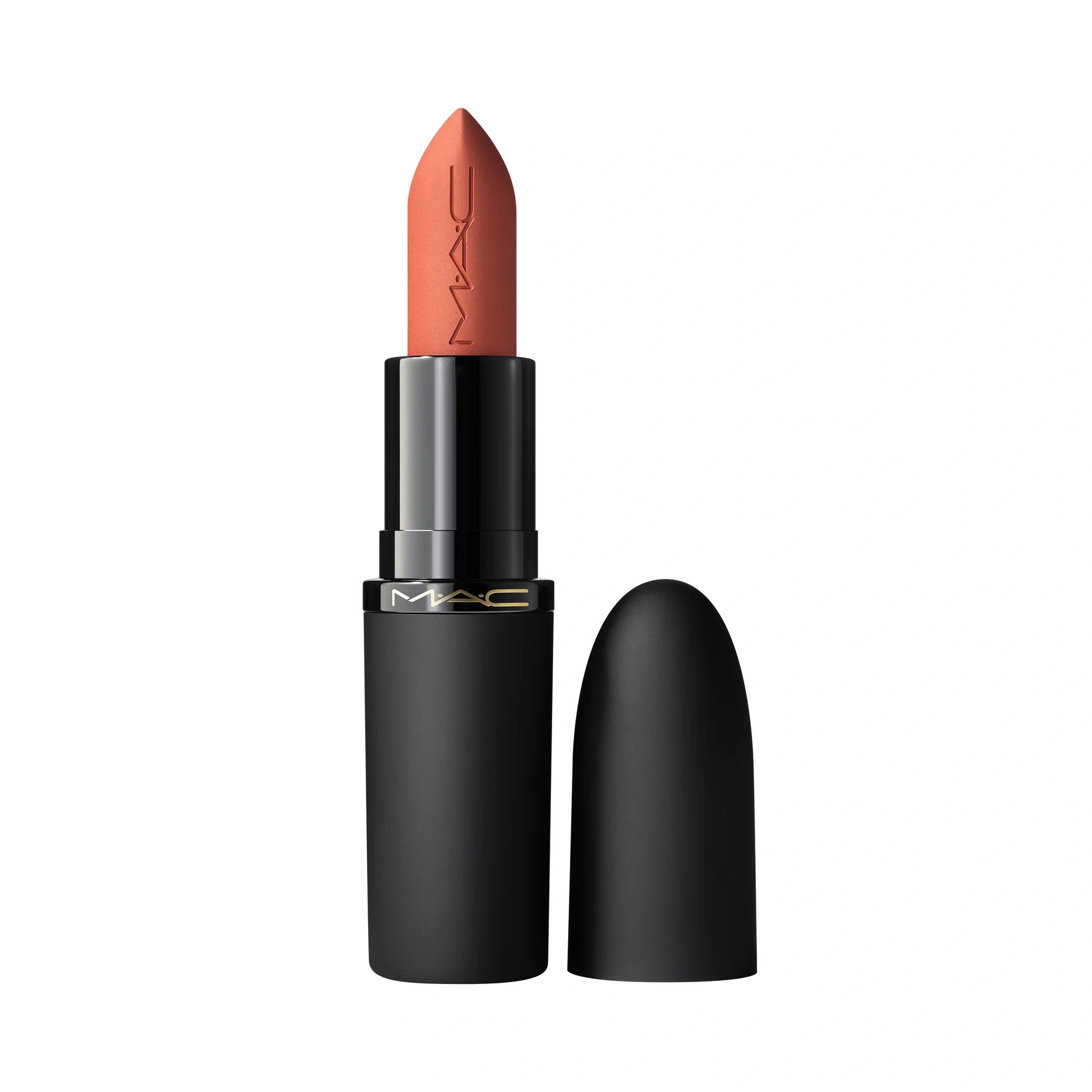 MAC Powder Kiss Hazy Matte Lipstick Moving On Up