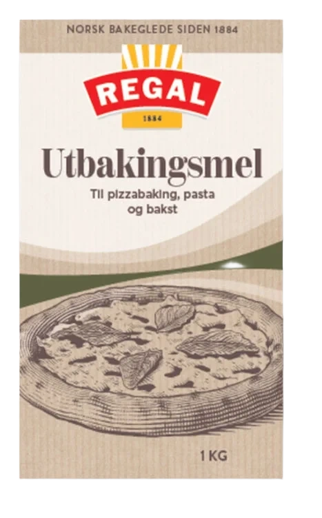 Utbakingsmel 1kg Regal