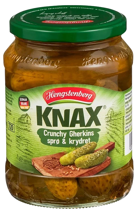 Agurker syltede hengstenberg  670g