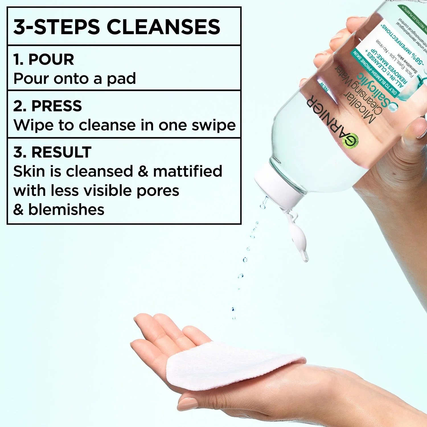 Garnier Micellar Cleansing Water Salicylic 400 MLT