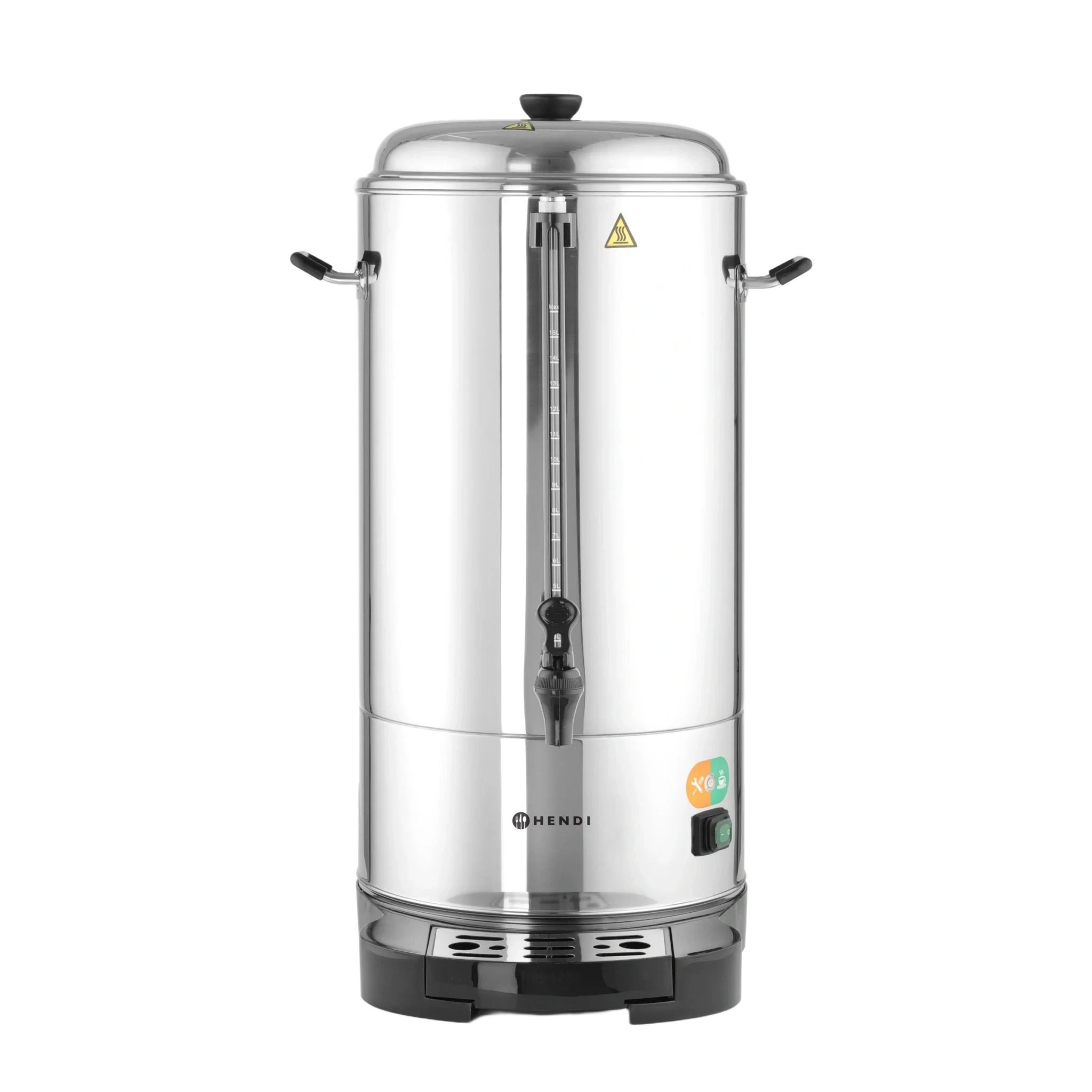 Perkolator dubbelväggig