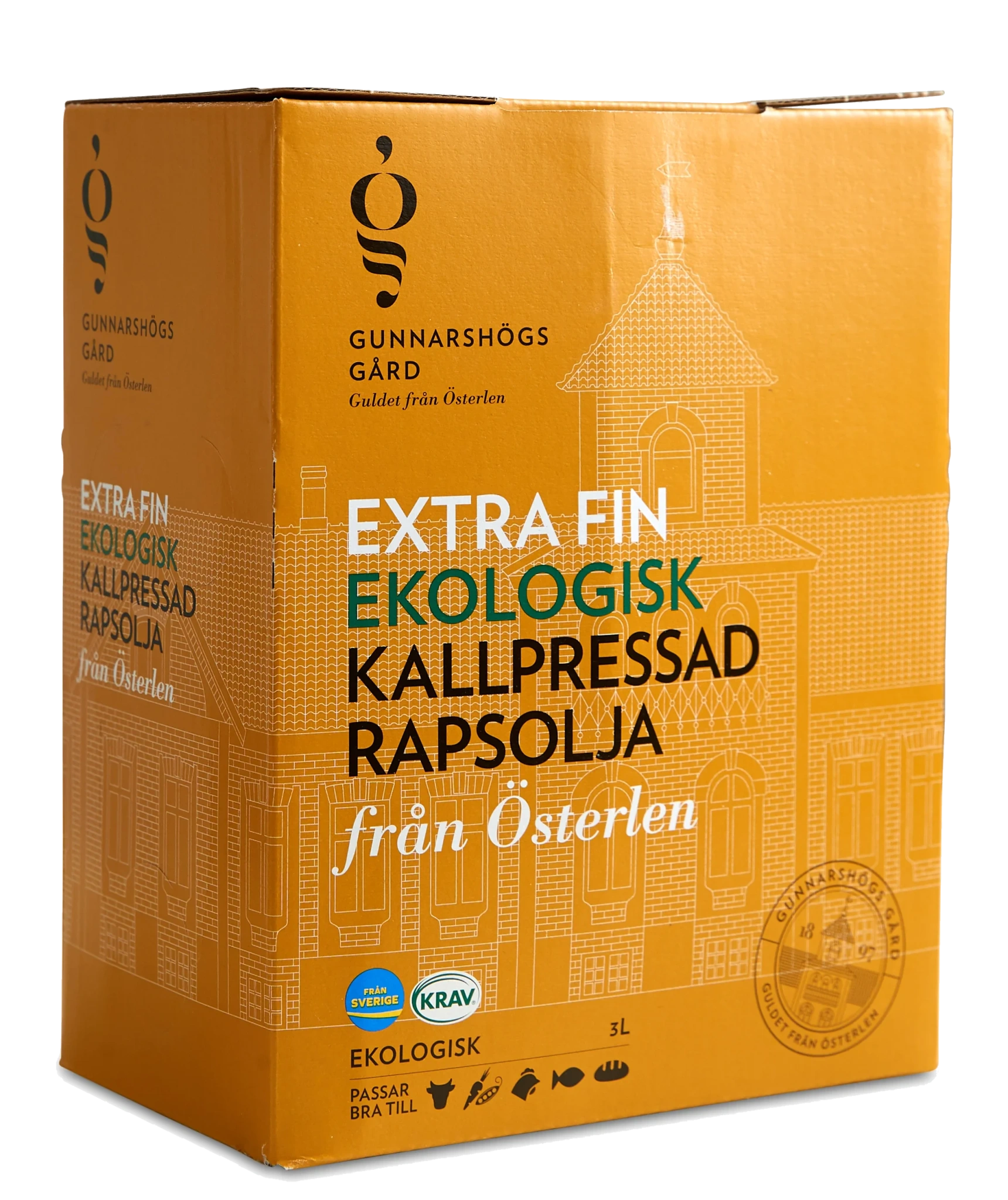 Kallpressad rapsolja EKO Bag-in-box