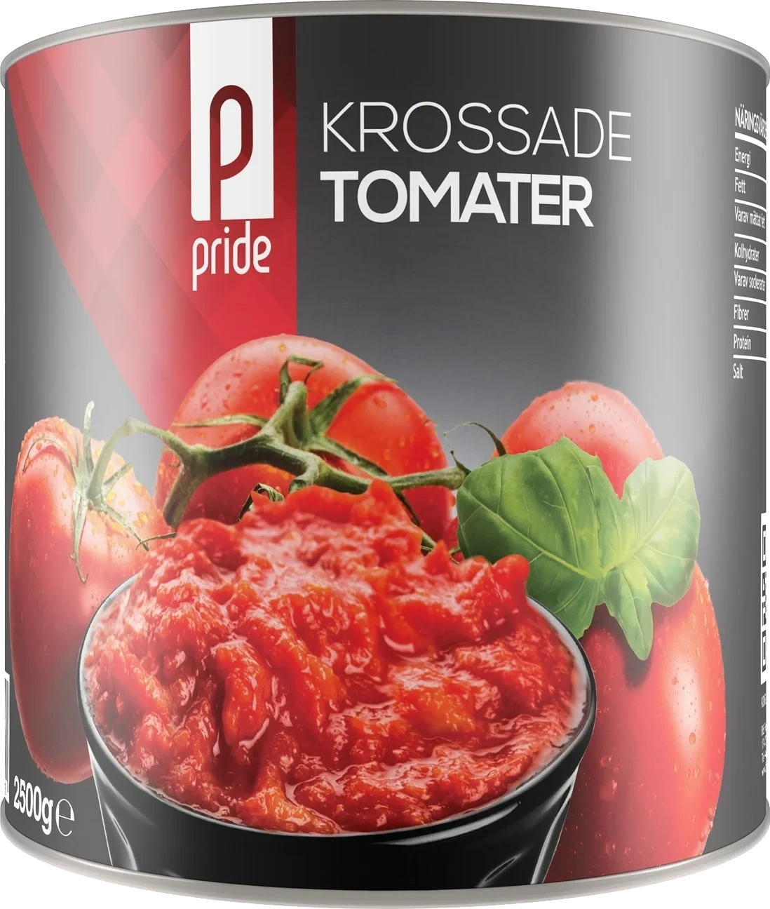 Krossade Tomater
