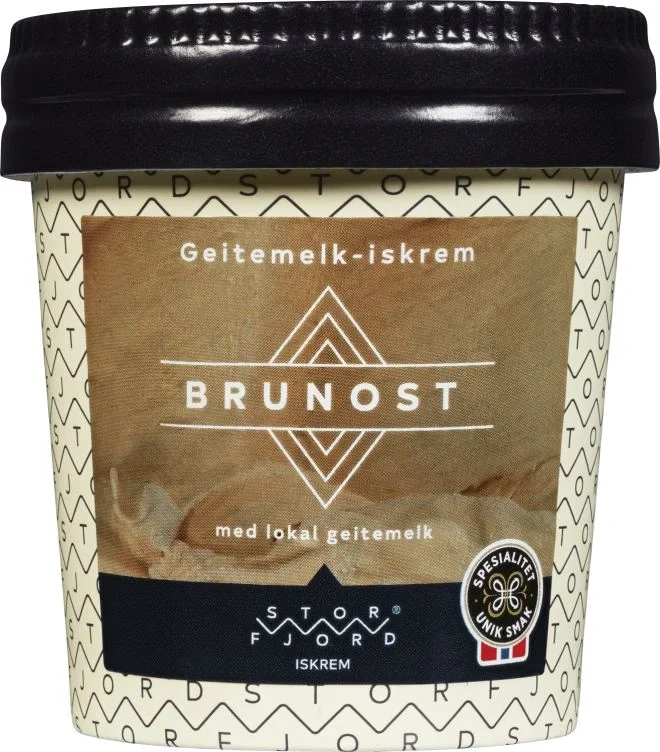 Brunost 140ml Storfjord Iskrem