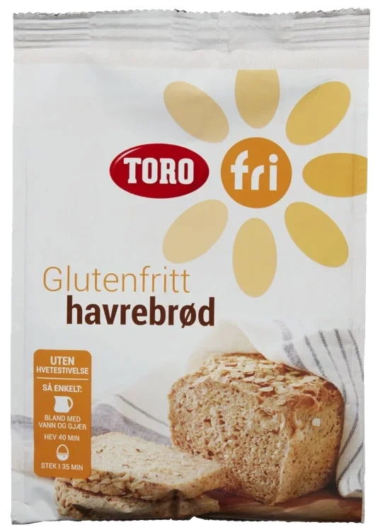 Havrebrød glutenfri         409g