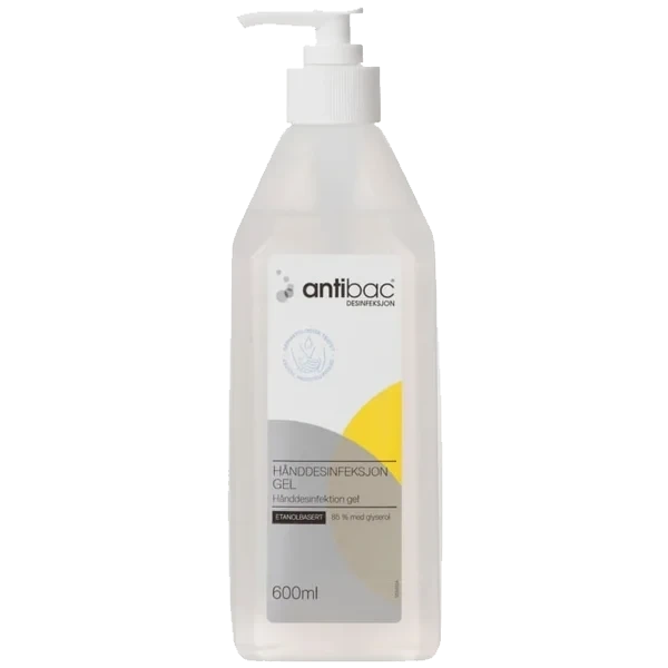 Hånddesinfeksjon Gel 600ml Antibac