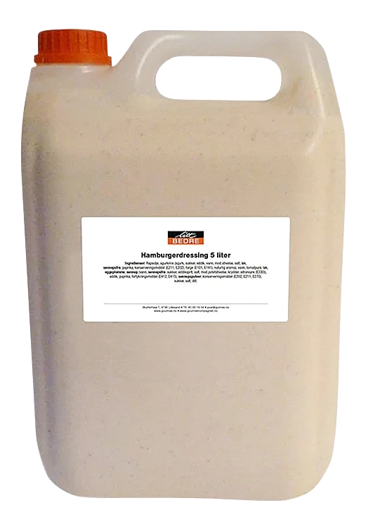 Hamburgerdressing 4,85kg