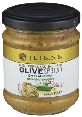 Oliventapenade m/Chili 175g Iliada