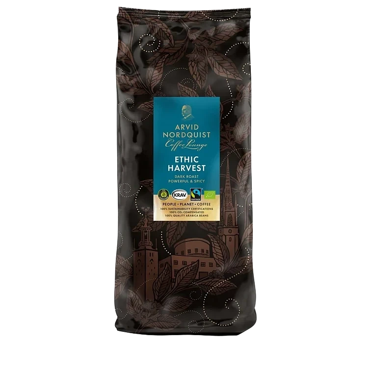 Arvid Nordquist Kaffe ethic harvest hele bønner økol.&fairtrade