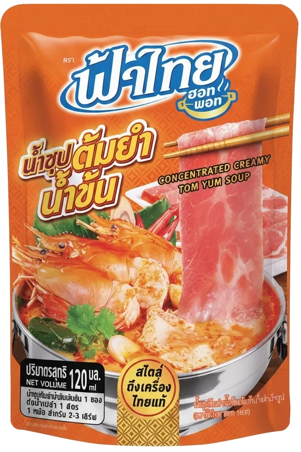 Fathai Creamy Tom Yum Suppekonsentrat 120ml
