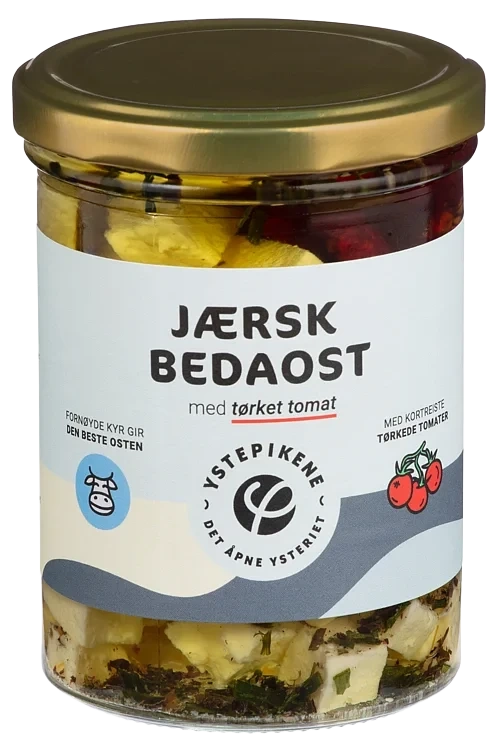 Jærsk bedaost tomat    378g