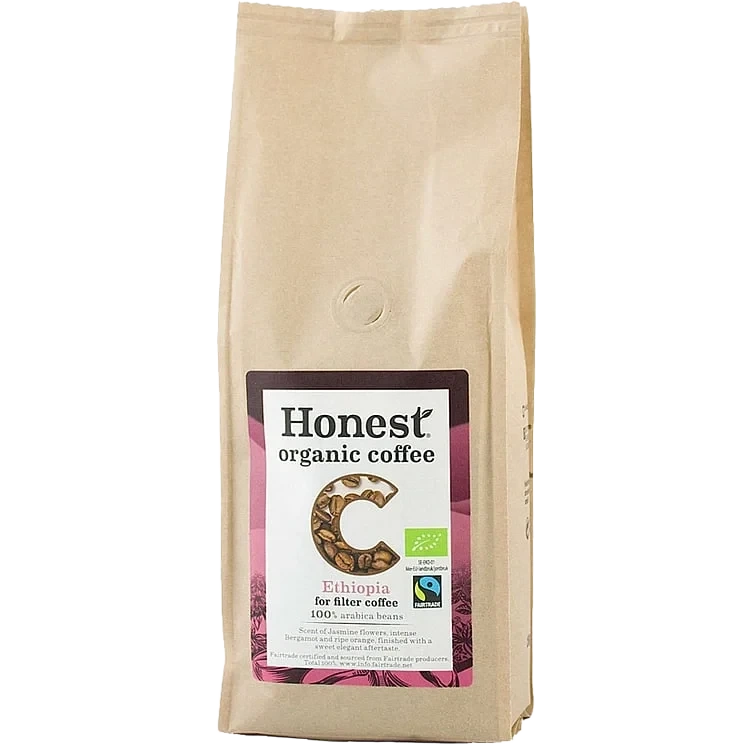 Honest Organic Coffee For Filter Coffee - Ethipoia (1000gr)