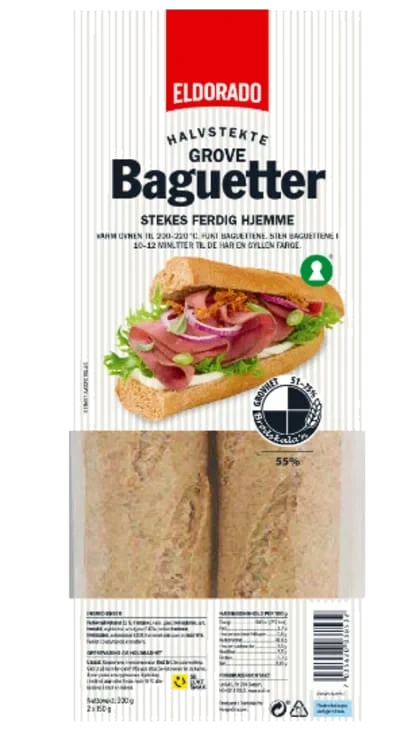Baguetter Grove 2x150g Eldorado