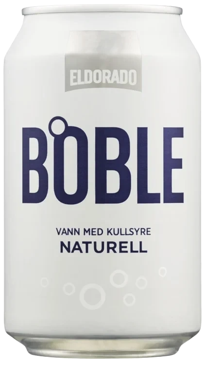 Boble Vann Naturell 0,33l boks Eldorado
